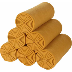 ПРОМО комплект - поларени одеяла 130х160 см. - горчица ПРОМО комплект - поларени одеяла 130х160 см. - горчица